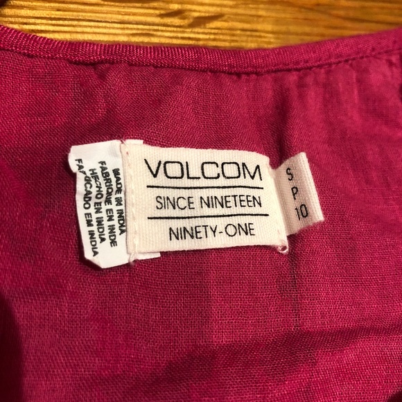 VOLCOM PINK DRESS - Picture 3 of 4